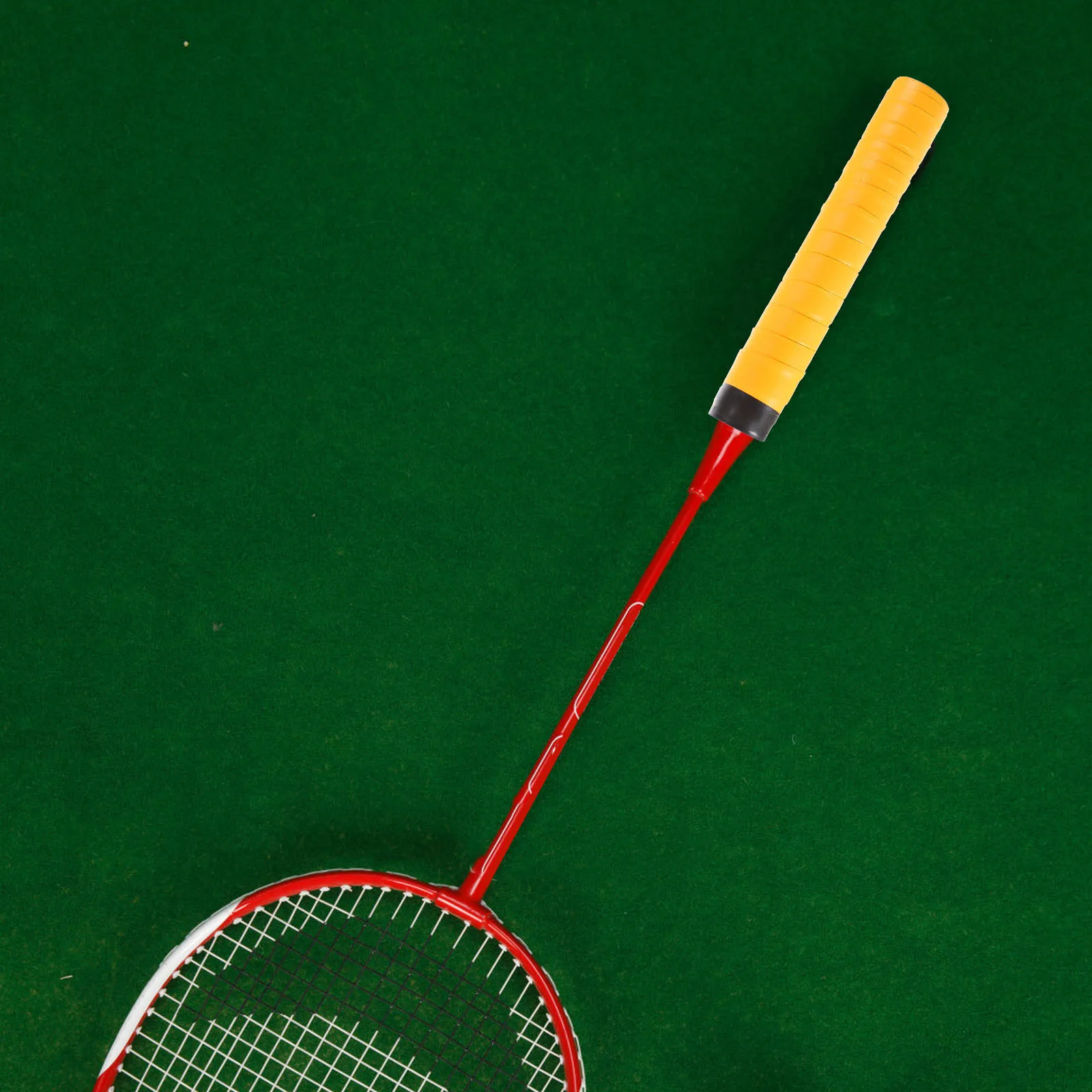 

Flat Latex Overgrip for Badminton Racket Wear Resistant Sweat Absorbing Anti Slip Grip Wrap Comfortable Lightweight Handle Cover