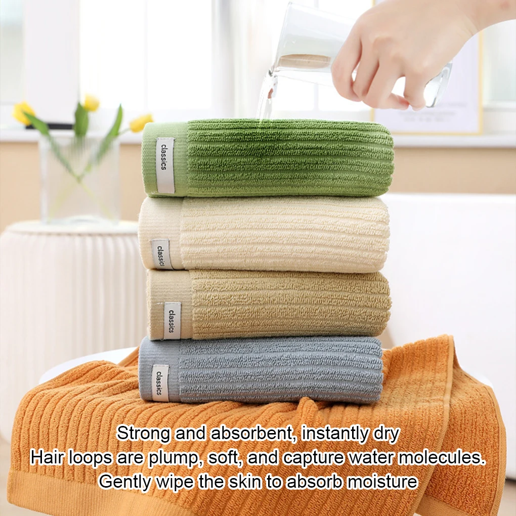 

2 Pieces/Set Cotton Bath Towel Replacement Hair Towel Accessories