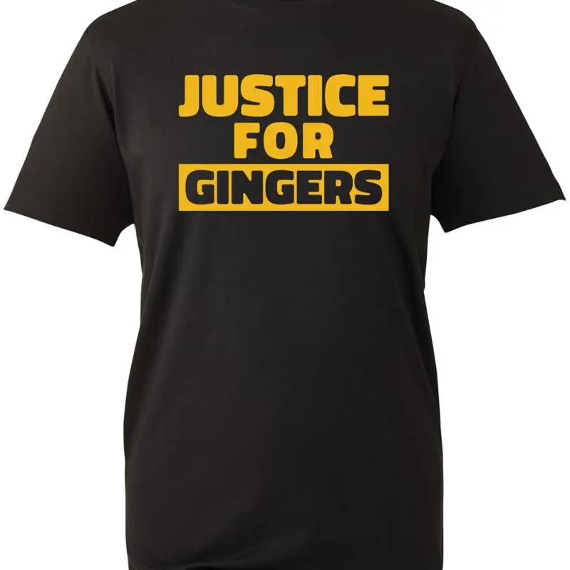 Justice For Ginger T Shirt Funny Sarcastic Lives Matter Novelty Design