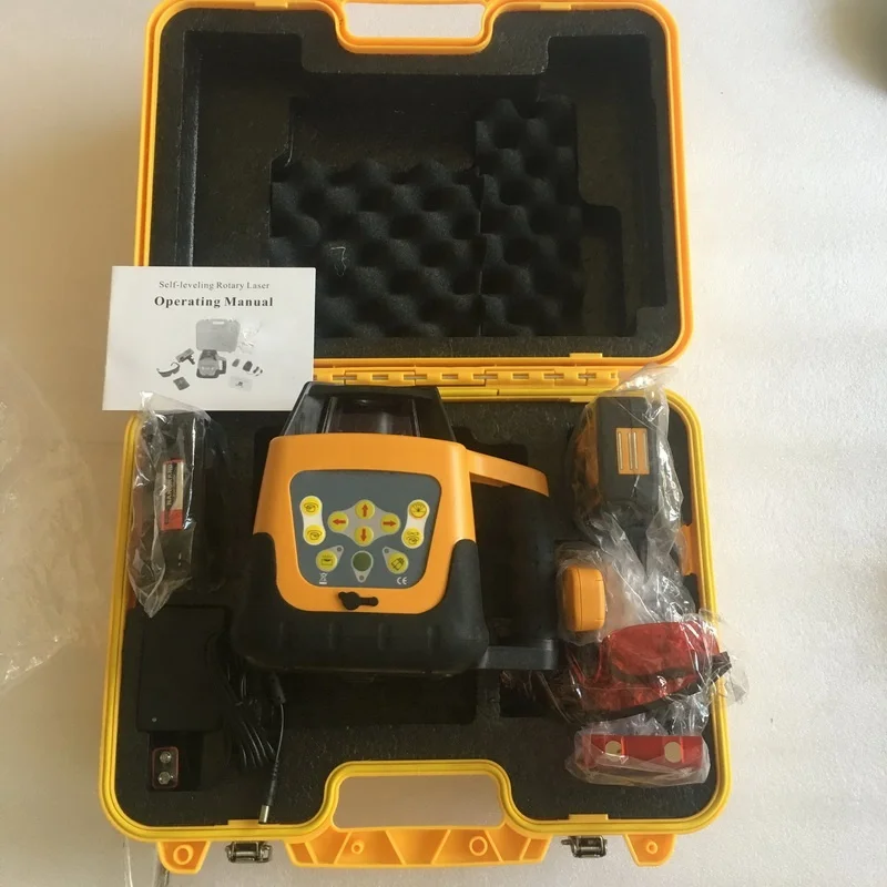 고품질 산업용 회전 레이저 레벨 그린 및 레드 빔 광학 측량 및 측정 기기