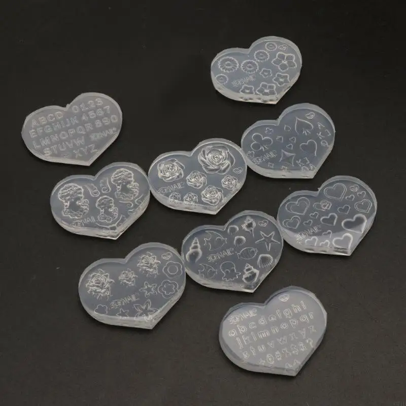 

28Pcs Mini Art Silicone Mold Leaves Flower Animals Template Resin Molds