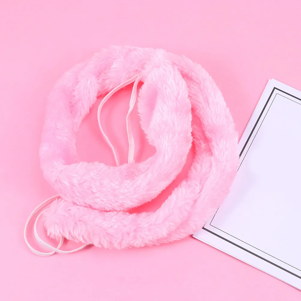 

2 шт. аксессуаров для Хэллоуина: розовые хвосты животных для косплея и вечеринок