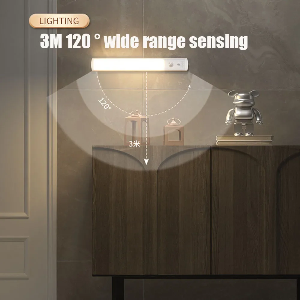 Xiaomi ワイヤレス Led ナイトライトモーションセンサー充電式バッテリー電源インジケータタッチランプルームベッドサイドキャビネットライト