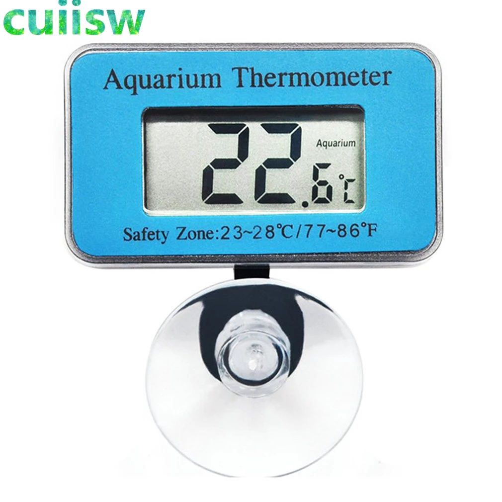 -50~+49 Waterproof LCD Digital Fish Tank Aquarium Thermometer Submersible Water Temperature Meter Temperature Control