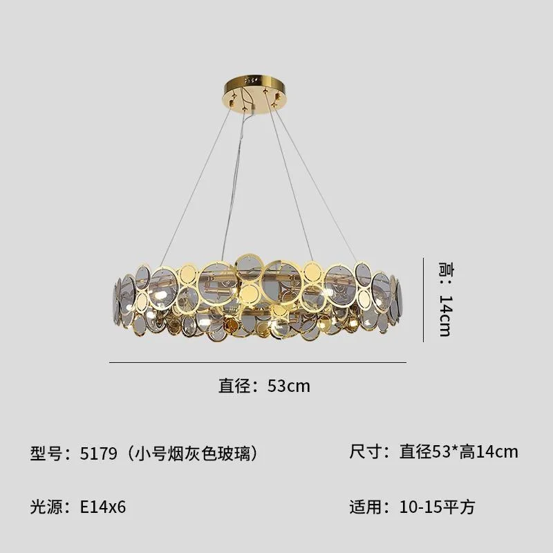 Postmodern Minimalist Atmosphere Creative Personality Design Room Bedroom Dining Room Chandelier