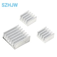 3PCS Adhesive Raspberry Pi Heatsink Cooler Pure Aluminum Heat Sink Set Kit Radiator For Cooling Raspberry Pi 2 B