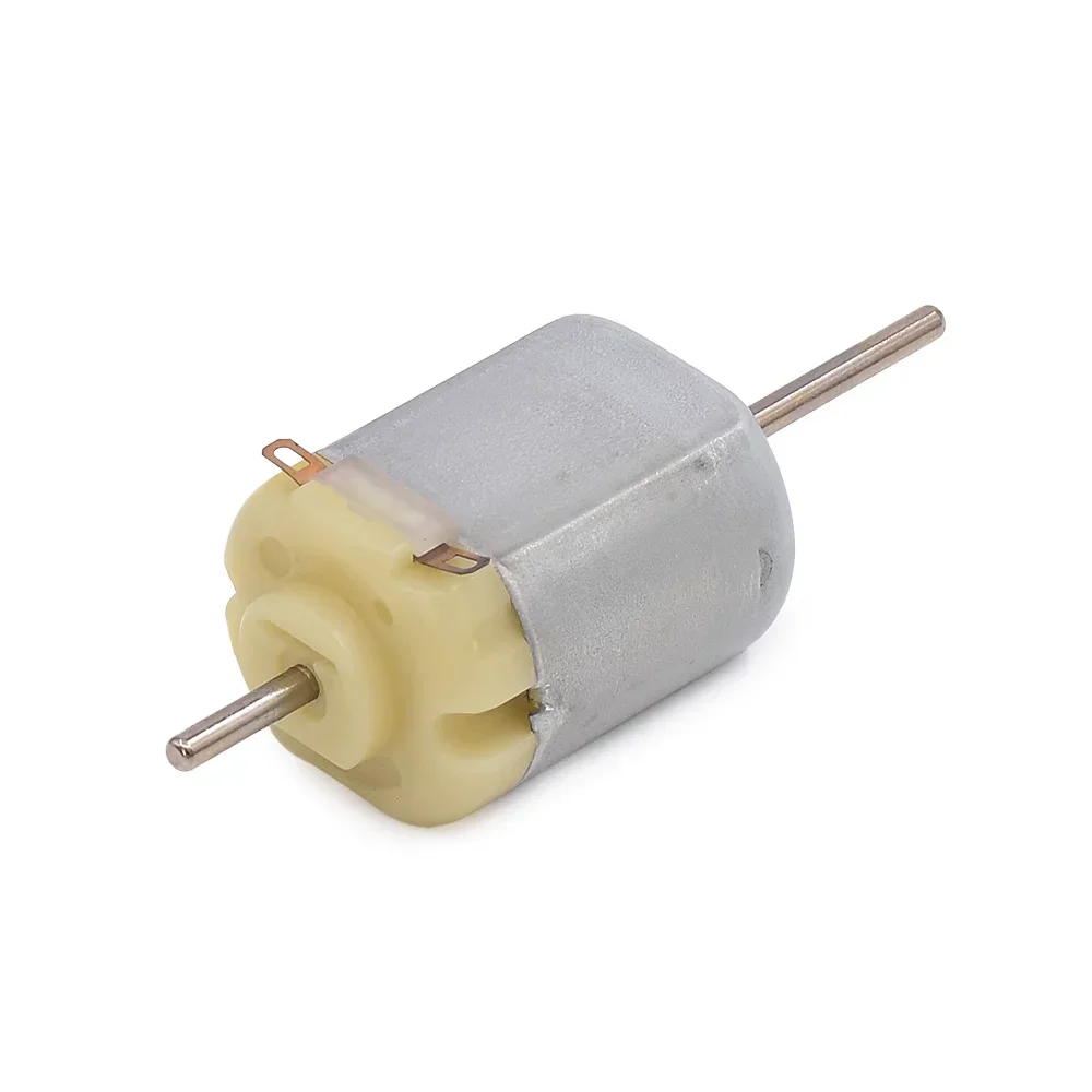 SMC Standard FP130-09470 Carbon Brush Motor Long Axis Dual Shaft Long Life for Wind Turbine Generator/ Toy Making Accessories