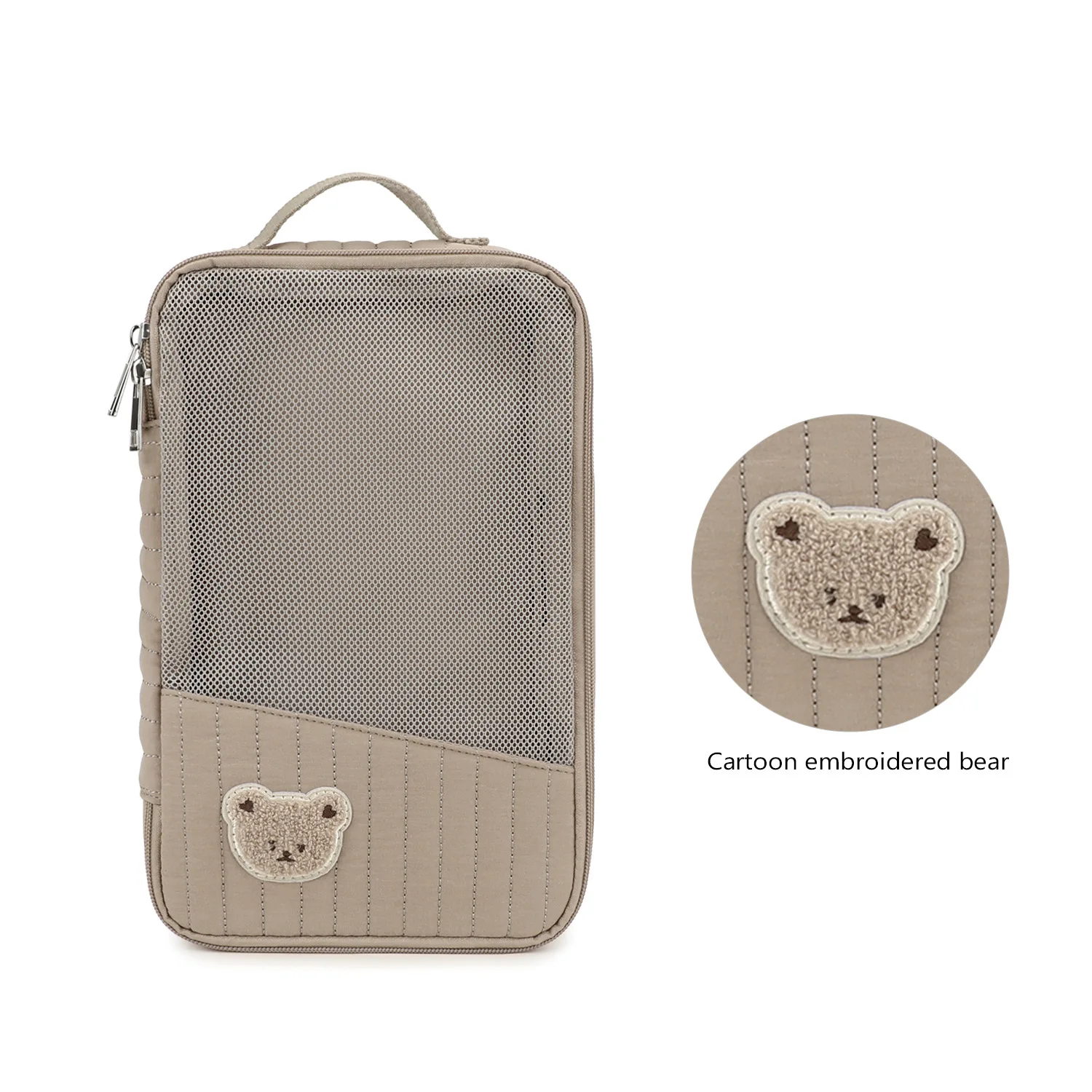 Reise-Wickeltasche, Wasserdichte Tragbare Wickeltasche für Babykleidung, Mutter-Toilettentasche, Geeignet für Reisen, Mama-Tasche – Detail 7