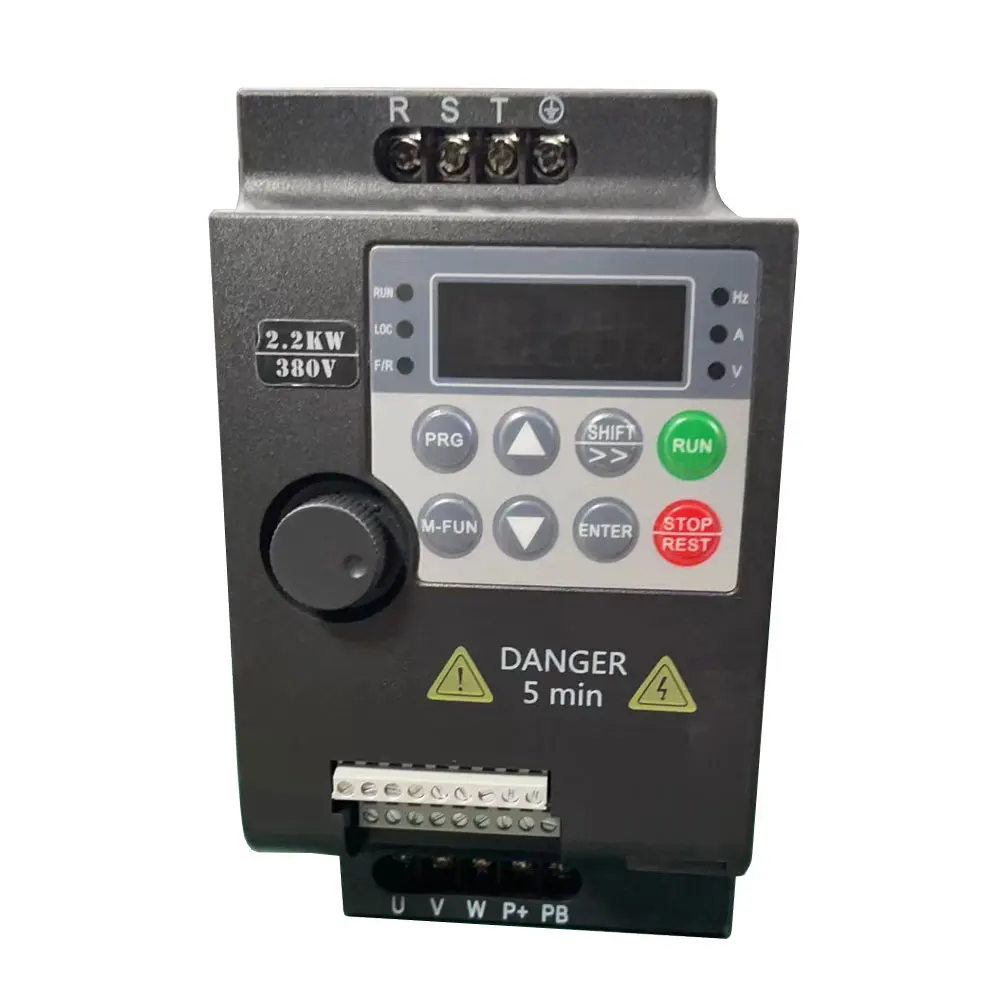 220V Economical VFD Variable Frequency Drive Converter Inverter 0.75/1.5/2.2/3.7/4 KW Motor Speed Controller