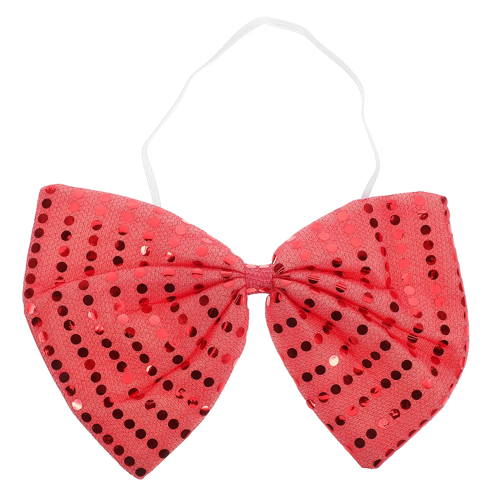 Bow Tie Pre Tied - Блестящая галстук-бабочка с пайетками, готовая к