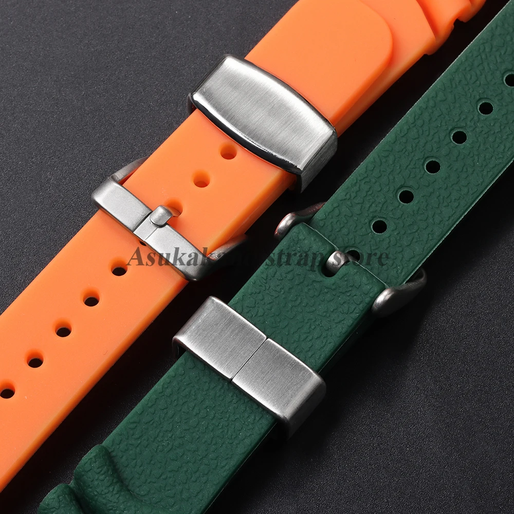 Silicone Watch Strap for Seiko SKX007 009 Diving 007 Abalone Canned 20mm 22mm Men's Sport Watchband Waterproof Diving Bracelets view 4