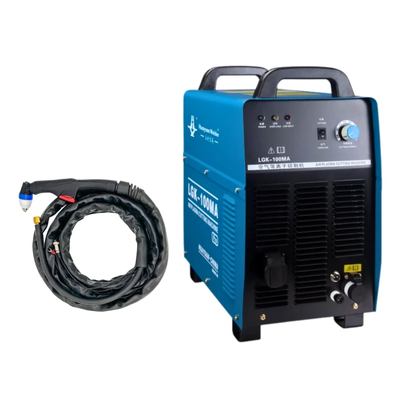 LGK-100MA P80 Portable Inverter Plasma Cutter 100A Power High-Performance Handheld Cutting Torch 8m Cable Steel/Aluminum Target