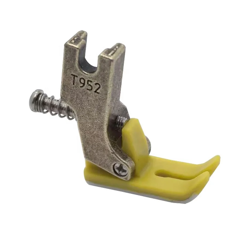 T952 Plastic Fold Presser Foot Thin Material Adjustable for 8700 7200 9000 Industry Single Needle Sewing Machine Spare Parts