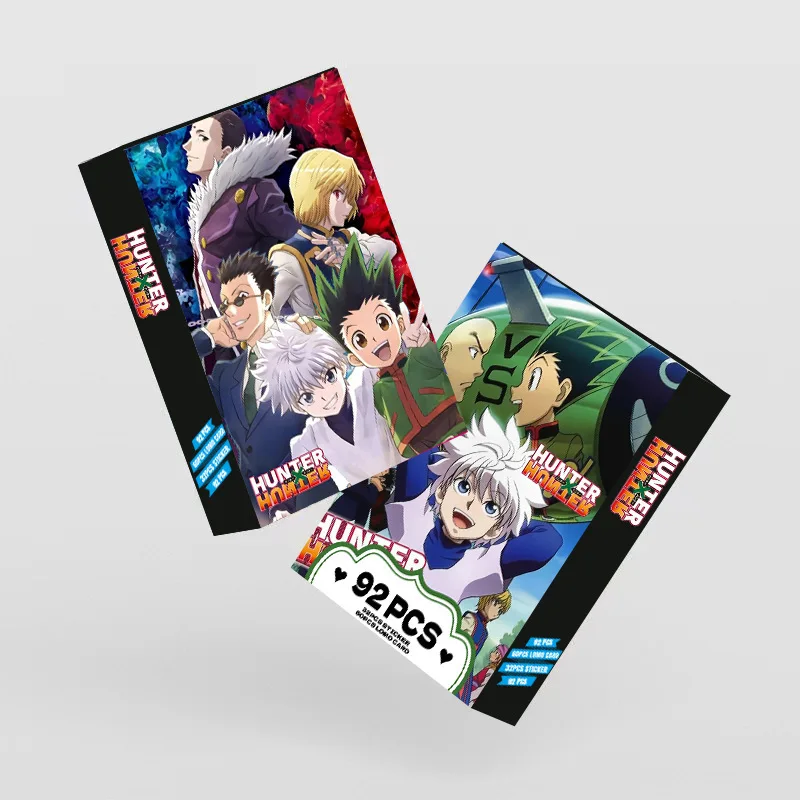 NEW 92 PCS Anime Hunter x Hunter Lomo Card Double-sided Hd Color