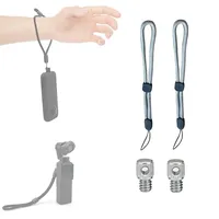 Lanyard Rope Strap for Insta360 X4 X3 X2 Anti-lost Hand Wrist Strap with 1/4 Screw Connector Mount Holder Clip Hand Rope