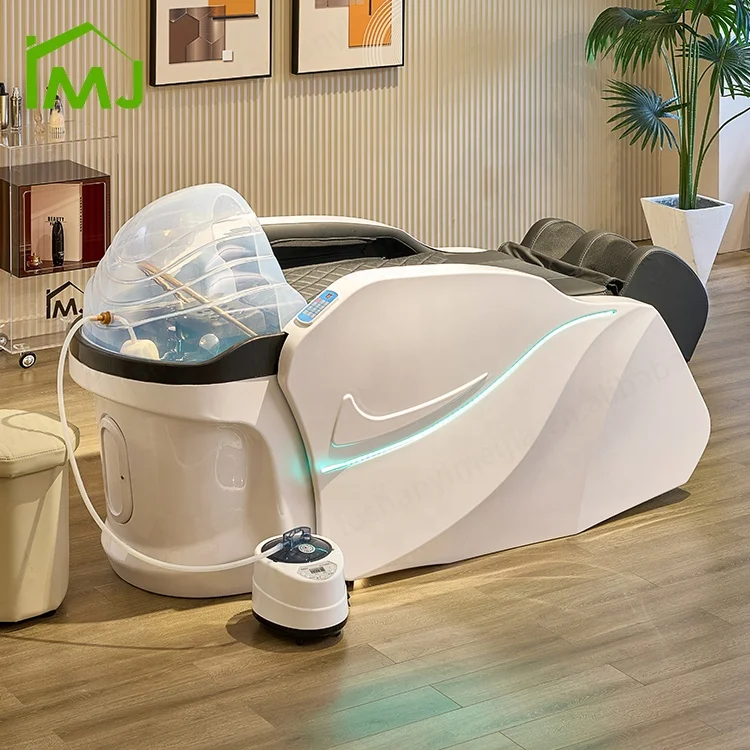 

Salon Furniture Facial Nursing Shampoo Hair Wash Chair Head Spa Electric Massage Bed