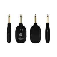 Sistema inalámbrico de guitarra A8 UHF, transmisor receptor, transmisor de guitarra inalámbrico recargable incorporado para bajo de guitarra eléctrica