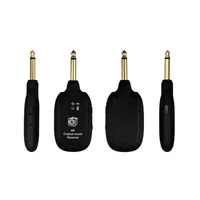 A8 UHF Guitar Wireless System Transmitter Receiver Built-in Rechargeable Wireless Guitar Transmitter For Electric Guitar Bass