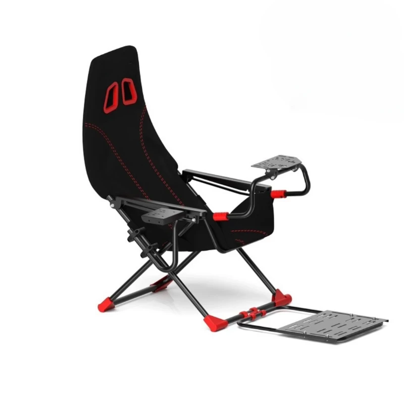 

Home Game Simulator Foldable Racing Seat Bracket Seat Steering Wheel Bracket Racing Game Experience Device