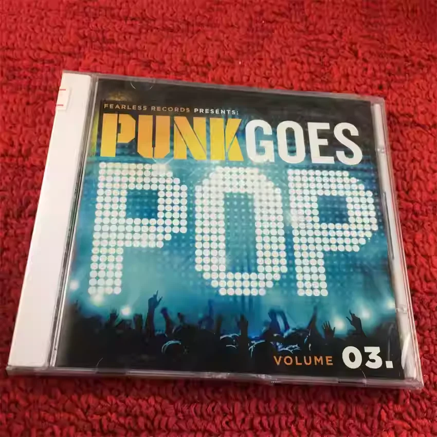 

lassic Punk Cover Compilation Punk Goes Pop 3 Music CD Pop Hits Punk Rock Remake Cosplay Walkman Car Soundtracks Box Gifts