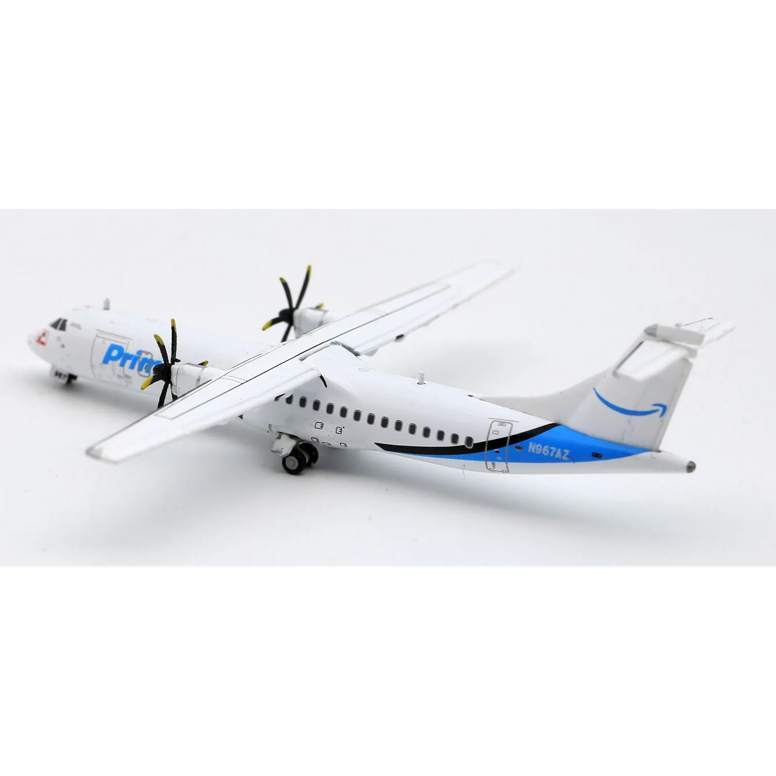 XX4500 Alloy Collectible Plane Gift JC Wings 1:400 Amazon Prime ATR 72-500F Diecast Aircraft Model N967AZ