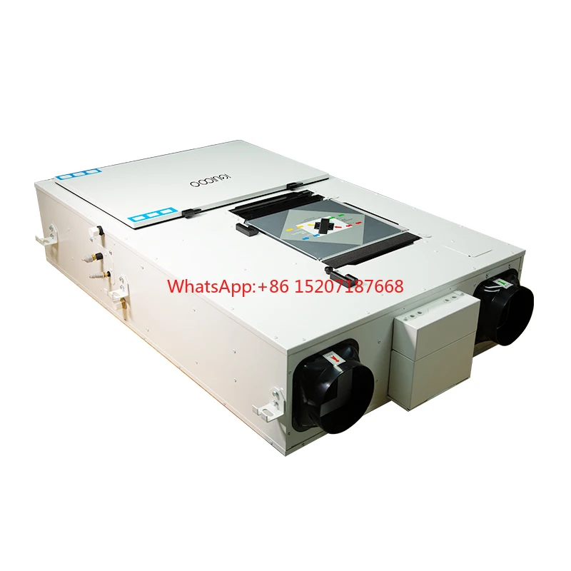 high quality fresh air ventilation system energy recovery preheat and precool function