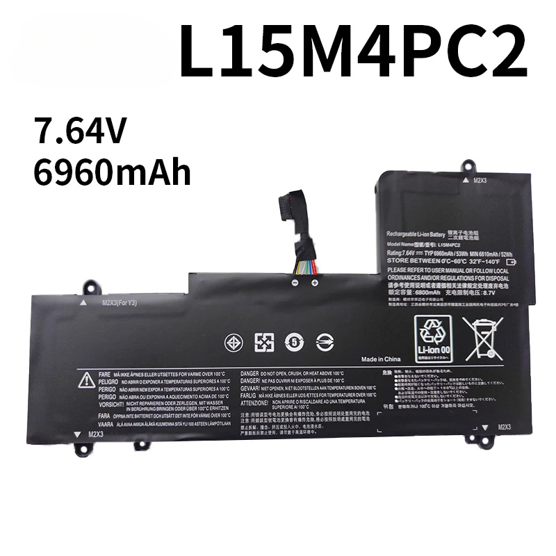 لينوفو L15M4PC2 اليوغا 710-14ISK 14IKB 15IKB L15L4PC2 بطارية جديدة LLD