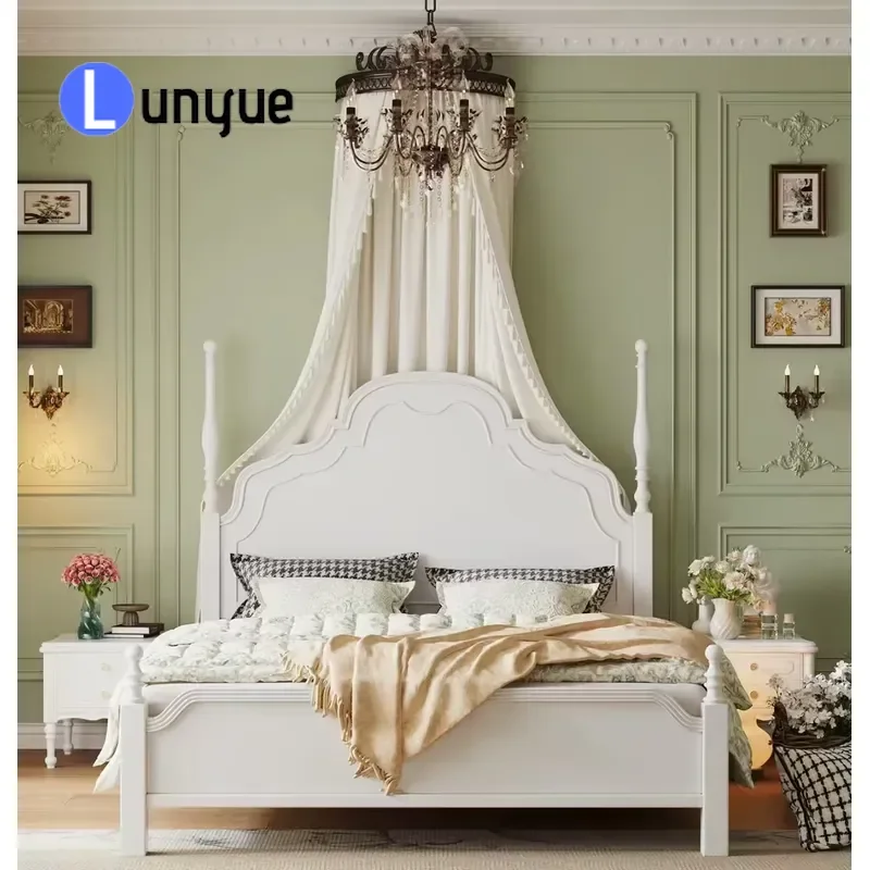 Modern American Style Anna Bed Adjustable Function Master Bedroom Furniture Comfortable Durable Home Decor