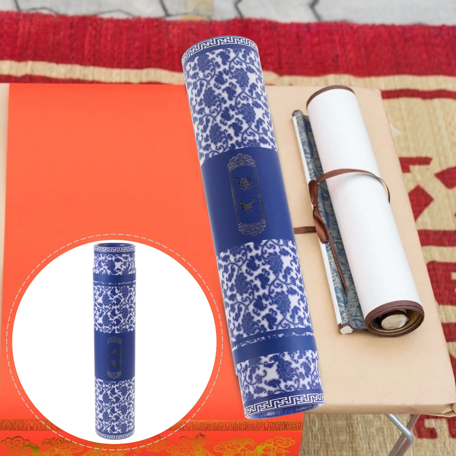 Tube d'affiche télescopique Durable pour le stockage des œuvres d'art, projets de Documents, dessins, papier d'expédition, étui d'expédition, conception légère