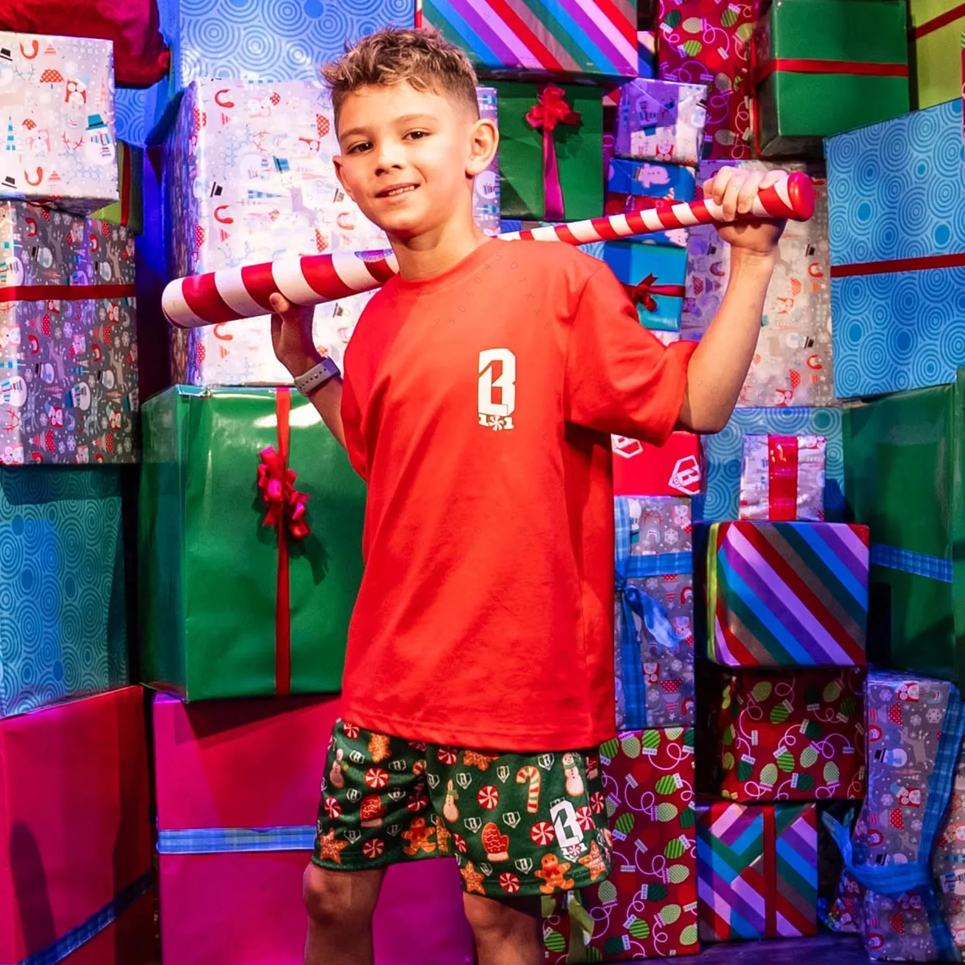 

Hot Christmas Biscuit Cartoon Shorts Kid_adults Oversized Breathable Casual Sports Shorts Baseball Lifestyle 101 Fashion Shorts