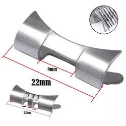 2PCS Curved End for Seiko SKX007 SKX009 20mm 22mm Connector for Jubilee Stainless Steel Watch Band Adapter Watch Accessories