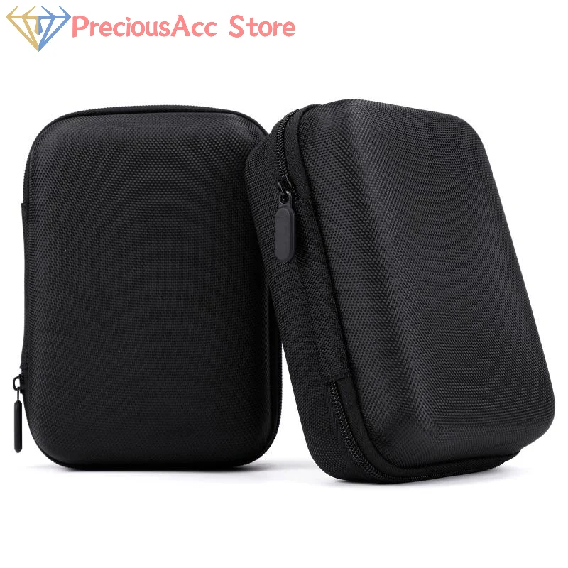 EVA Hard Case Mini Carrying Pouch Portable Protective Organizer for Digital Accessories Cable Charger Storage Travel Gear