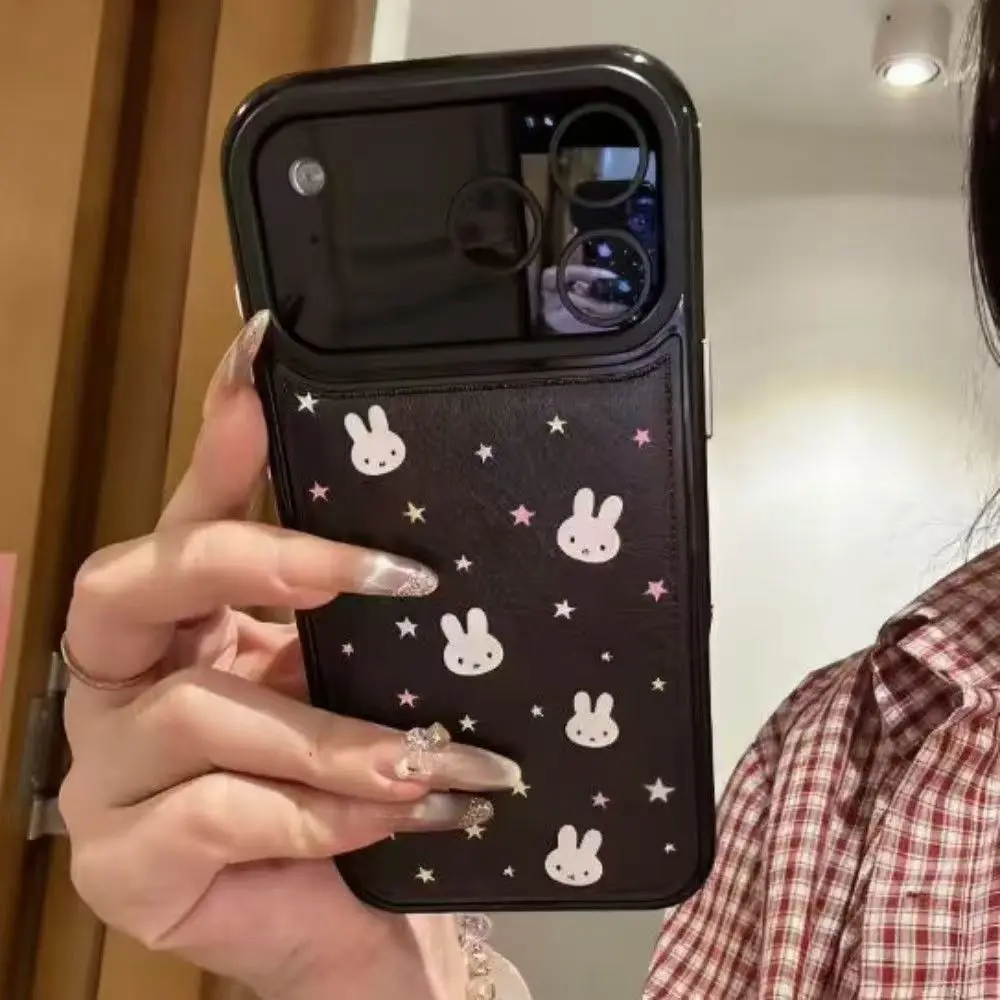 New Miffy phone case suitable for iPhone 17PROMAX-13 anti drop cartoon phone protective case cute girl cartoon phone case