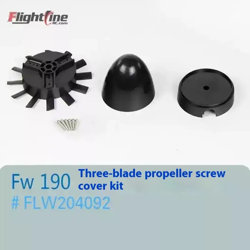 FreFukFlightline 1100mm Fw-190 accessoires d'avion Fuselage ailes principales queue plate cockpit train d'atterrissage fil