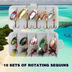 Delysia King 10pcs/set  Fish bait, sequins