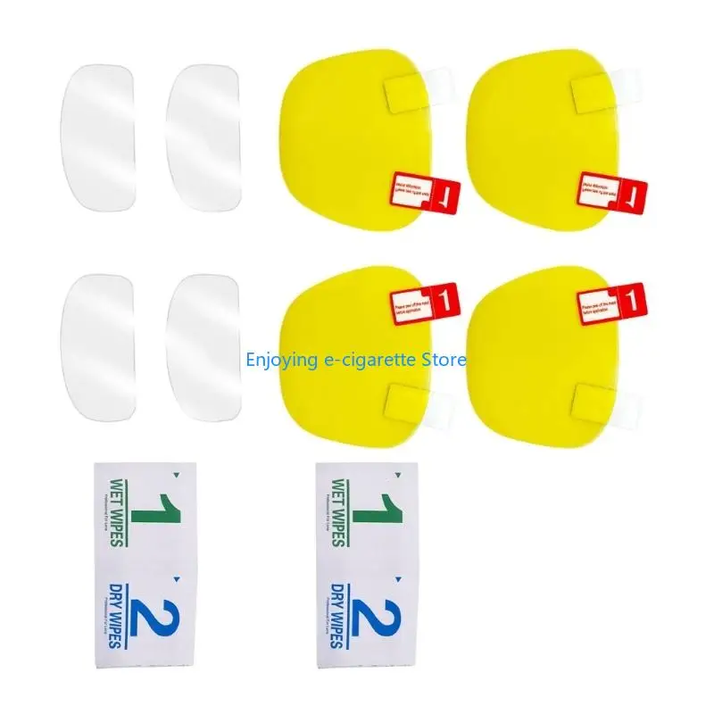 Brillenschutzfolie für Xbx a01, klares, kratzfestes Brillenglas-Displayschutz-Set für den täglichen Gebrauch, Pendeln, Lagerung – Detail 9