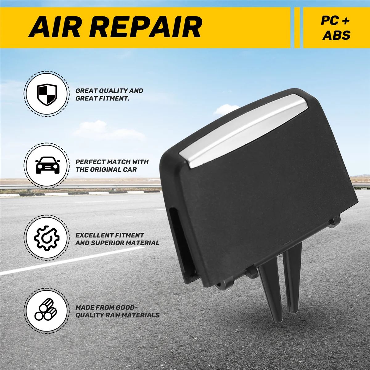 Для BMW X5/X6 Зажим для вентиляционного отверстия, зажимы для решетки свежего воздуха заднего ряда для BMW X5 E70 2006-2012, X6 E71 2008-2013