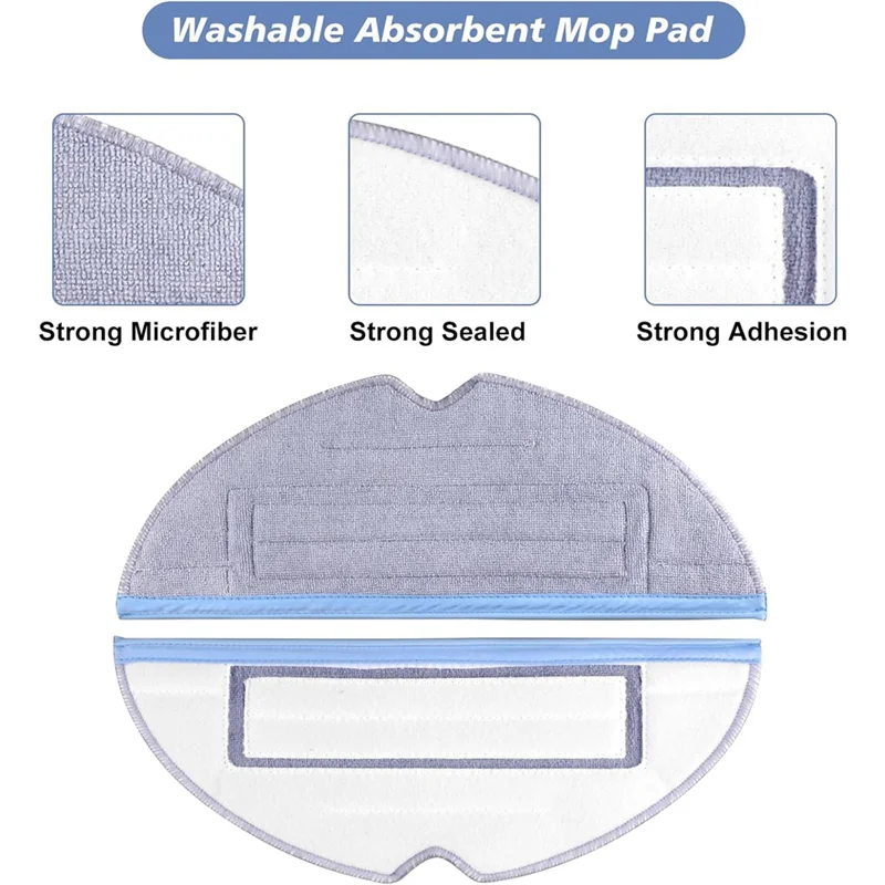 Para roborock s7, s7 +, s7 maxv, s7 maxv plus, escova lateral principal mop pano almofadas filtro hepa acessórios de substituição Parts-A58E