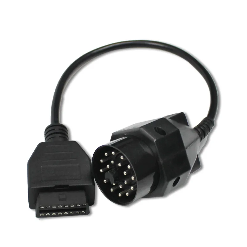 2pcs for BMW 20Pin To 16 Pin OBD2 Cable for BMW 20Pin Connection Conversion Cable