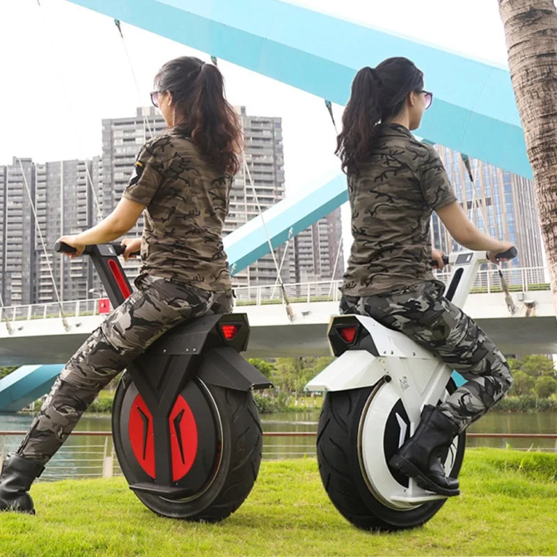 

Electric Unicycle Balance Car Single Wheel Somatosensory Motorcycle 22 Inch Wheel Off-road Adult Scooter