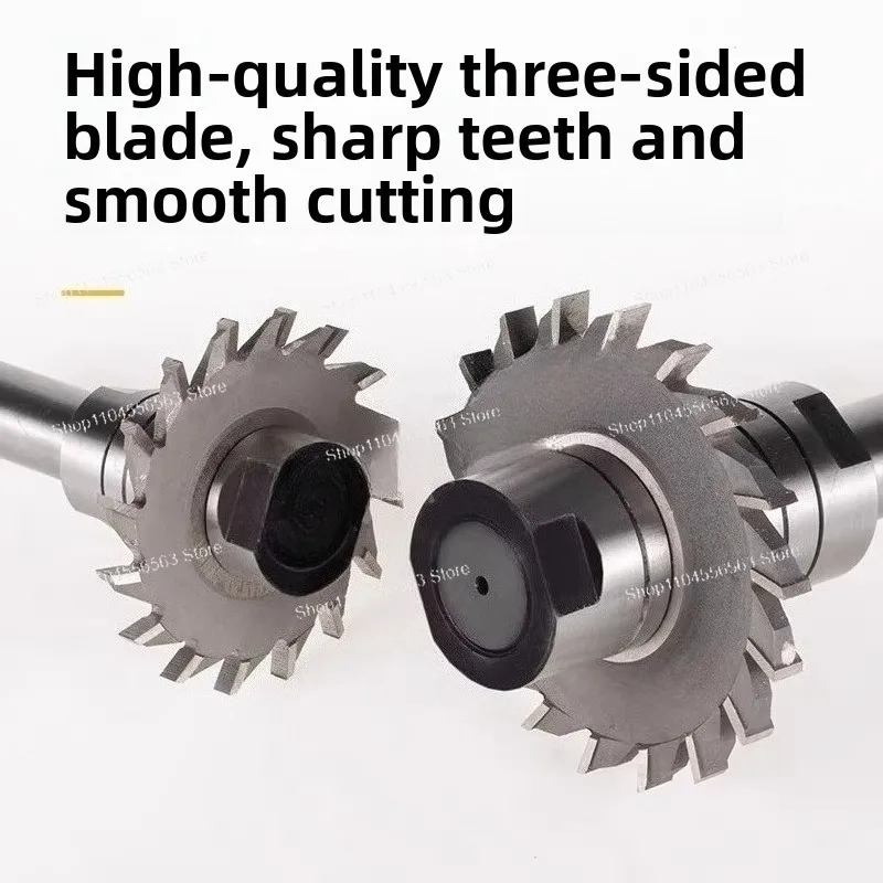 Three-Flute Milling Cutter Arbor, Extended Saw Blade Arbor & Keyway Tool Holder, Straight Shank Connecting Rod Gasket Kit