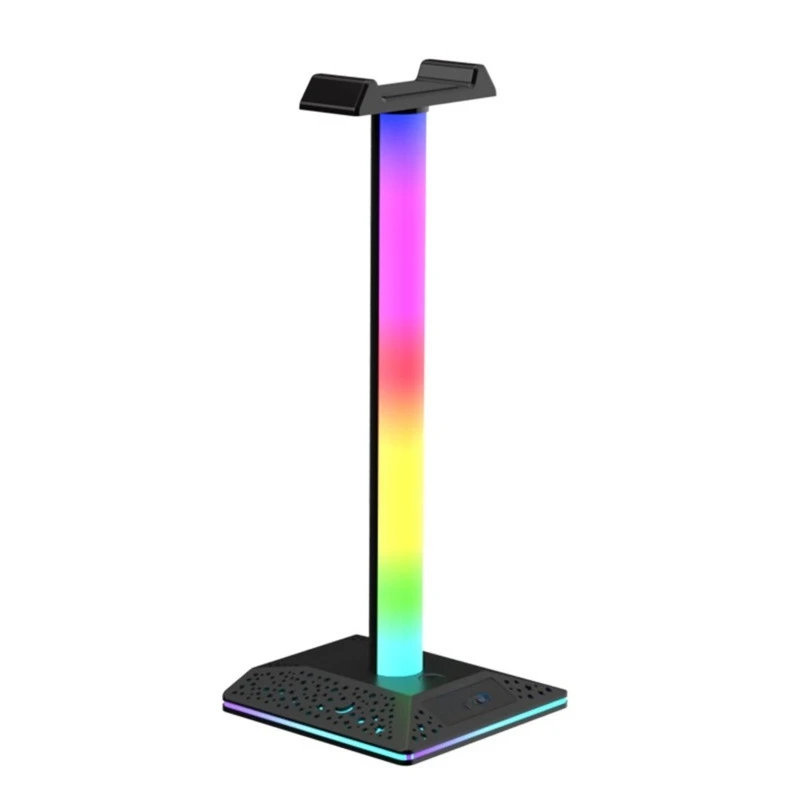 

Computer earphone holder ambient light USB Symphony desktop ambient light Voice-activated music rhythm light, pickup light