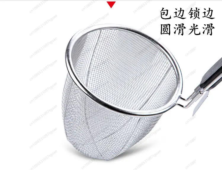 Stainless steel colander, large leakage, net
