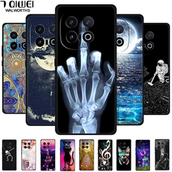 부드러운 실리콘 TPU 휴대폰 케이스, vivo iQOO 13 5G 6.82 인치 케이스, vivoV2408A 늑대 고양이 충격 방지 보호대 카파용 후면 커버