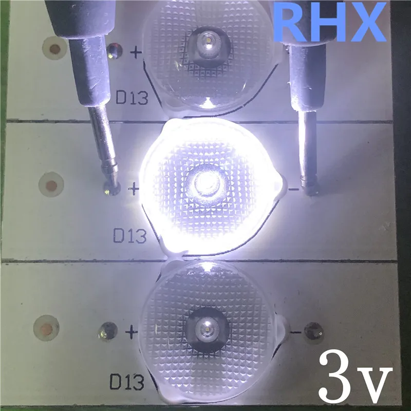 500 Chiếc 100% 3V SMD Hạt Đèn Với Ống Kính Quang Học Fliter Cho Tivi LED Sửa Chữa LG 50LN5400 6916L-1276A /1273A/1272A/1241