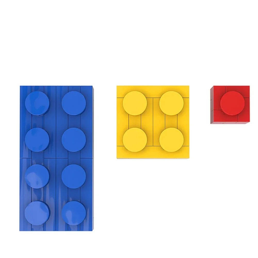 Gobricks جدار اكسسوارات الجسيمات الطوب الكبير بنة مجموعة MOC-44528 الطوب الجسيمات نموذج التعليم ألعاب مكعبات الاطفال هدية