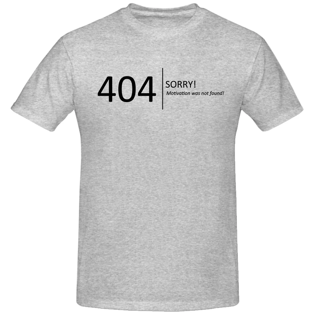 2025 نموذج جديد 2025 موضة جديدة للرجال بلايز خطأ 404 الدافع لم يتم العثور على تي شيرت قطن مريح تي شيرتات قصيرة الاكمام تي شيرت Me