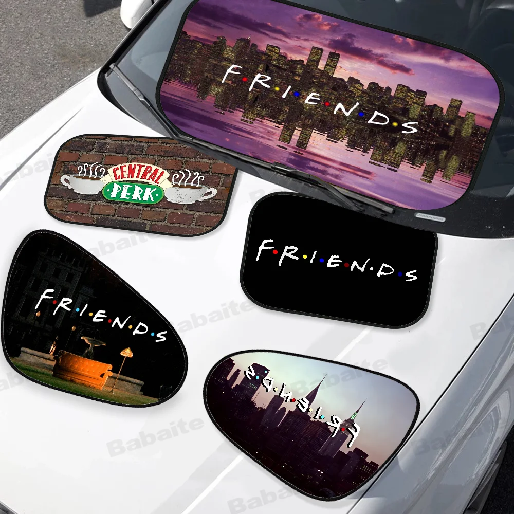 

Friends TV Show Sun Shade Cover For Car Side Window Electrostatic Curtains Sun Protection For Baby 99.9% UV Blocker