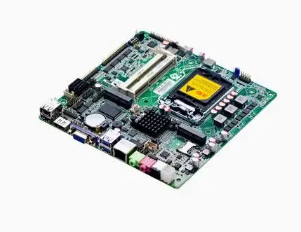 H81 Mini-ITX Motherboard 4th Core i3/i5/i7 LGA1150 CPU IPC SBC Embedded Ultra-thin Mainboard with 6*COM LAN LPT DC-19V DDR3 LVDS