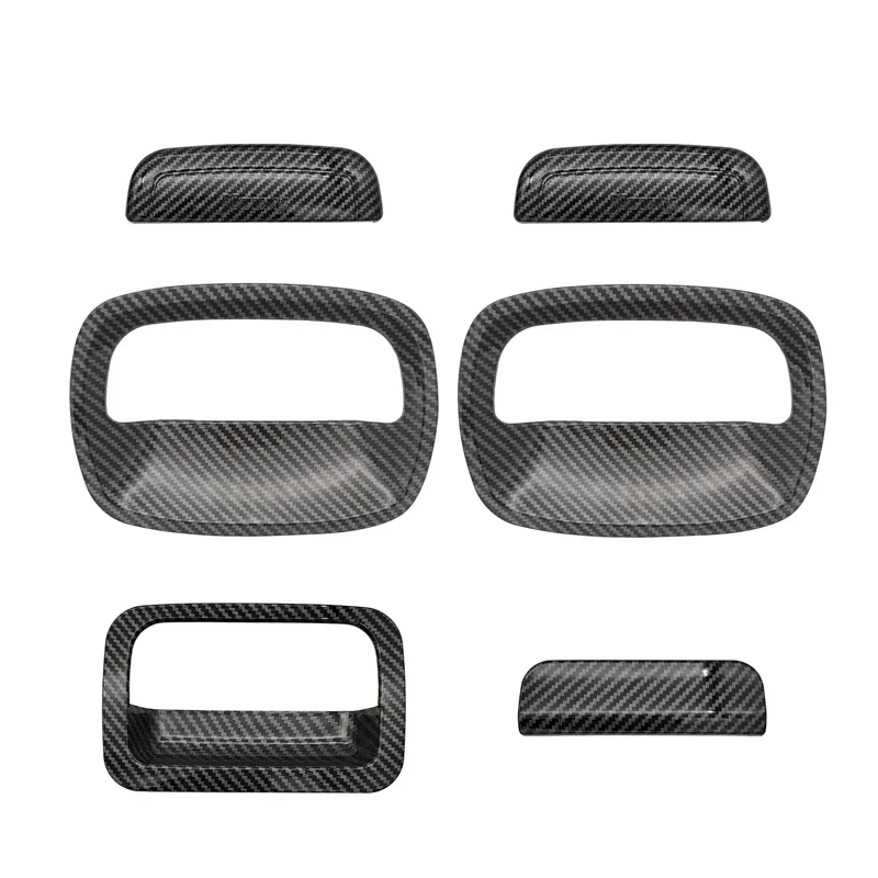 3Pcs/Set Car Interior Door Handle Bowl Trim cover For Suzuki Jimny JB64 JB74 2018-2024 3 Door Jimny Only Door Handle Cover